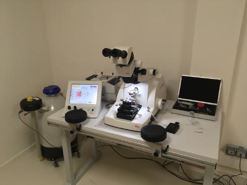 Installation Cryo-Ultra-Microtome