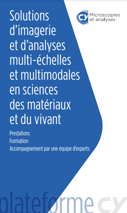 Miniature de la plaquette 2022 de CY Microscopies & Analyses